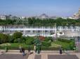  vue générale des jardins du forum des Halles (1e)